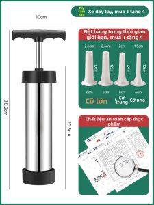 XIANGYOUYOU | Dụng Cụ Nhồi xúc xích bằng tay bằng thép không gỉ