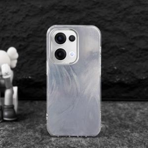 Ốp Lưng Cứng Màu Bạc Sang Trọng EUCAGR Cho OPPO A6 Pro 5G/4G & F31 5G Chống Rơi Chống Sốc Chống Trầy Xước