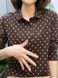 Dots Versatile T-Shirt Combed Cotton