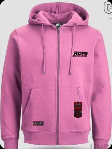 UNCLE.CO - Jaket Hoodie Zipper Resleting Casual Warna Pink Size M L XL XXL