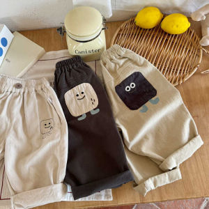 Fashionable Kids Casual Pants: Spring & Autumn New Style Straight Leg Trousers for Boys and Girls Trendy Baby Leisure Pants