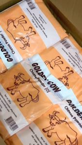 Golden Cow Cheese Powder 14KG Wholesale 70 Packs of 200g for Food Business or Reselling