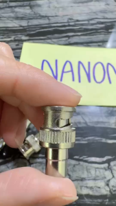 หัว BNC Male to RCA AV Female Connector Adapter ต่อสาย RCA TV CCTV เครื่องบันทึก 1 ชิ้น