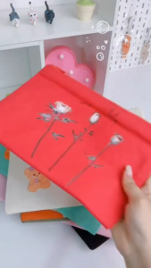 Louis Montini กระเป๋าใส่เครื่องสำอาง ผ้าแคนวาสกันน้ำ กระเป๋า CVRS008