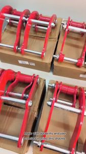 CPA FORD RANGER T8 COMFORT SHACKLE 2.5INCH LIFT KIT SET RED (11732)