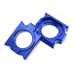 CNC Rear Chain Adjuster Axle Block For YAMAHA YZ250F YZ450F YZ125 YZ250 YZ250X YZ250FX WR250F WR450F WR250R WR250X 2002-2023
