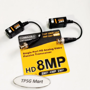 Video Balun Camera Full HD 8Mp / Loại khóa gài dể sử dụng  (Vĩ Vàng)