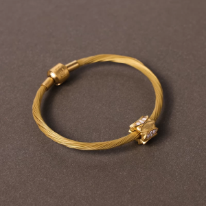 Chow Sang Sang 周生生 999 24K Gold Lustrous Totem Diamond Charm Bracelet for Women 95691C ICONIC (Bracelet Not Included)