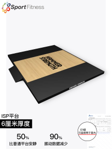 Hummer Lifting Platform Wooden Board Hammerstrength Commercial Fitness Equipment Lijian Squat Rack Buffer Hard Pull Table