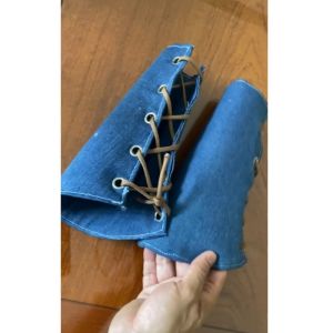 Giáp tay chống dao vật sắc nhọn vật liệu UHMWPE + ARAMIT xỏ dây điều chỉnh ôm mọi dáng tay