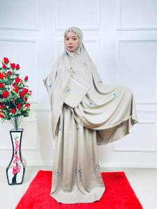 Mukena fatimah dewasa bahan rayon