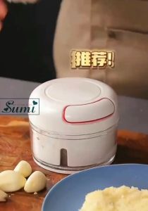 SUMI SHOP Multifunctional Kitchen Mini Mashed Garlic Artifact Manual Garlic Puller Garlic Cutting and Stirring Kitchen Vegetable Masher
