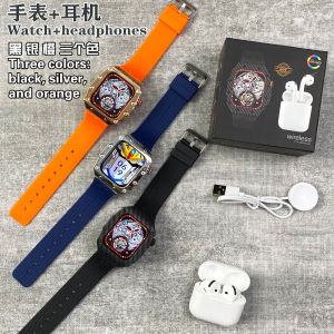 【Watch+Earphone】Xiaomi Smart Watch Richard Watch Bluetooth Call  Blood Pressure Oxygen Health Monitoring Intelligent Alert Sleep Heart Rate Blood Message Remind + Earphone