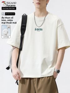 TUCANO | Áo Thun Mỏng In Họa Tiết Dáng Rộng Cotton Mới Cho Mùa Hè
