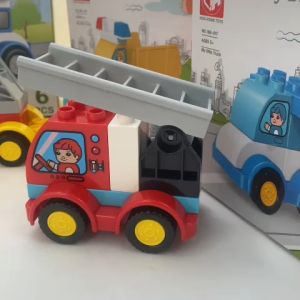 Bộ Lắp Ráp Mô Hình Xe Chuyên Dụng Robot – Đồ Chơi Thông Minh Cho Bé – Nhựa Abs - Nukiedvn