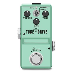 IRIN | ROWIN Tube Drive Guitar Effects Pedal Tube Drive Overdrive Effect Mine True Bypass Pedal LN-328 Electric Guitar Accessories