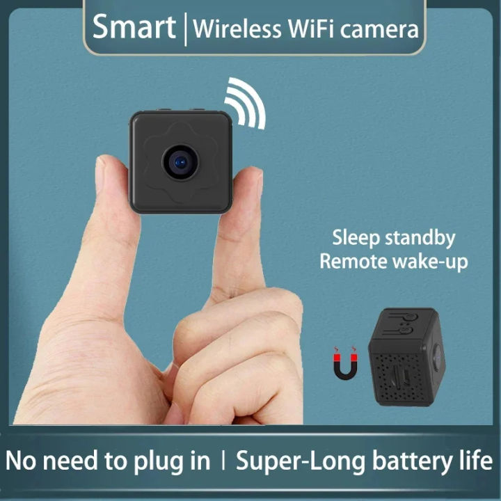 Mini Camera Wireless WiFi Remote Monitor Camera Tiny Home IP Camera No