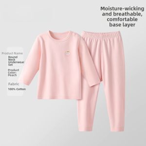 New Pure Cotton Class A Separate Warm Childrens Underwear