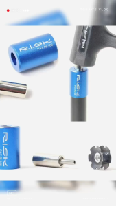 Bike Fork Installer Headset Driver Tool Star Nuts Sun Flower Driving Nut Setter Kit with Spare Screw