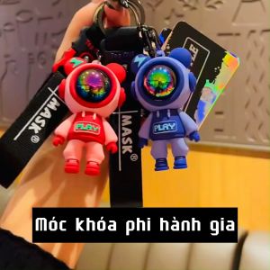 Móc treo chìa khóa phi hành gia cute thời trang GOMTAT treo trên balo túi xách siêu dễ thương - GAUPLAY-KEY-006