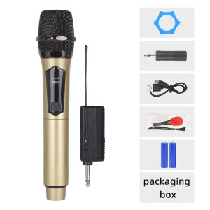 Handheld Microphone 2.4G Wireless Microphone Rechargeable Microphone Multi-Microphone Kits For Karaoke Live Party Show Meeting