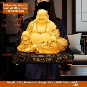 Ji Shanyuan | Lucky Wealth Buddha Statue Decorations