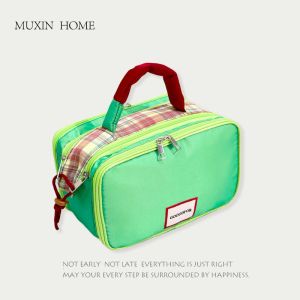 High-Quality Large Capacity Makeup Bag Handheld Toiletry Bag Waterproof Multi-Layer Multi-Functional MUXIN Durable Storage Bag