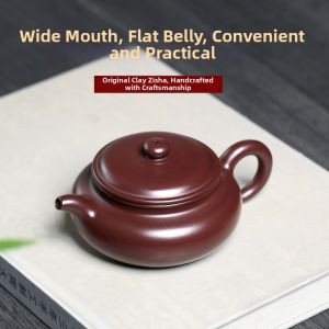 CHANGTAO | Bình Trà Đất Sét Tím Handmade 220ml