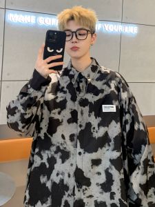 Spotted Chain Casual Shirts: A Plus Size Trend for Spring