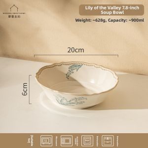 MODERN SWEETHOME | Vintage Ceramic Bowl and Plate