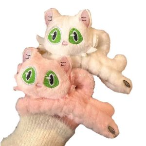 Paulweekend Phụ kiện tóc nữ tay cầm sang trọng kẹp tóc sau gáy kẹp cá mập bé gái dễ thương