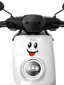 กันน้ําไฟฟ้าจักรยานด้านหน้าสติกเกอร์น่ารักส่วนบุคคล Expression วัวขนาดเล็กเก้า Ya-di เหยียบรถสติกเกอร์