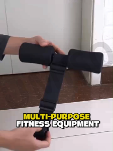 UMISO Adjustable Hamstring Curl Strap Portable Sit Up Spanish Squat Sit-ups Home Gym Exercises Abdominal Straps