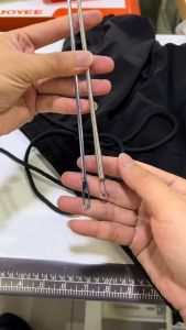 2PC Flexible Rope Threading Tool Universal Elastic DIY Pants Belt Rubber Band Waistband Drawstring Threader Sewing Tools