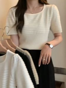 Korean Long Sleeve LADIES Womens Designer Niche Lace Doll Neck Fashion Shirt FOR WOMEN