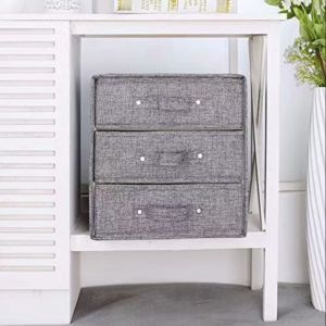 Drawer Style Fabric Underwear Storage Box: A Foldable Bra Socks Organizer for Home Use