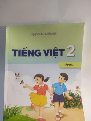 Bao Sách Kèm+ Tiếng Việt Lớp 2 ( Tập 2 ) Kết Nối Tri Thức (Mới )