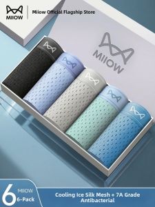 MiiOW | Breathable Ice Silk Mesh Underwear for Teenagers