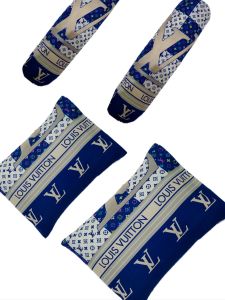 PROMO ( 4 PCS )2 SARUNG BANTAL + 2 SARUNG GULING MOTIF BONITA KOTAK GARIS / KARAKTER DAN BUNGA