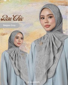 TUDUNG BAWAL MOONANDSTELLA BAE CHIC 4.0 BIDANG 45