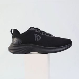 DONEWELL Sepatu Sneakers Sekolah Pria Dewasa HERO Hitam Putih Black White