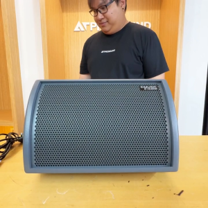 C-Music BA28 ลำโพงพกพา 2 ทาง ขนาด 8 นิ้ว แบตในตัว เสียบไมค์ 2 ช่อง เอฟเฟคในตัว มีบลูทูธ ATprosound