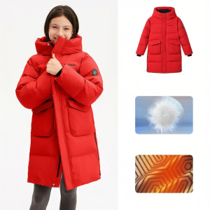 BOSIDENG | Thickened Hooded Down Jacket for Children