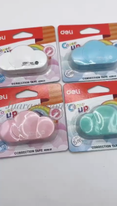 Correction Tape Deli EH205015m / Tip Ex Kertas Awan Deli