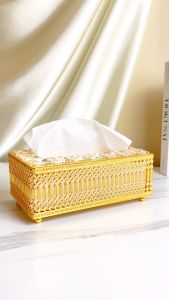 NexXIO Tempat Tisu Kristal / Tempat Tessue/ Kotak Tissue / Kristal Kotak Tissue Mewah / Tissue Box