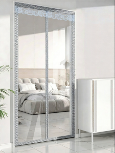 SHULIAN | Thick Insulating Air Conditioning Curtain For Summer Home Use Windproof