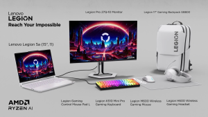 LENOVO LEGION 5 WHITE 15.3" WQXGA OLED 165HZ RYZEN AI 7 450 16GB RAM 1TB SSD RTX5070 12GB 3YRS 83Q60081SB