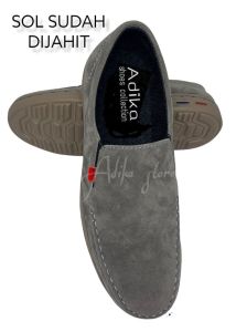 Sepatu santai pria casual slip on keren - Adika Store 1