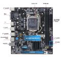 SOYO B75M เมนบอร์ด M.2 NVME PCIEx16 DVI รองรับ Dual-channel DDR3 RAM Intel Core 2/3 Gen CPU LGA1155 สําหรับเกมคอมพิวเตอร์. 