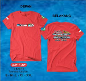kaos BISSMILLAH combed 24s